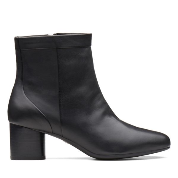 Clarks Womens Un Cosmo Up Ankle Boots Black | UK-921578